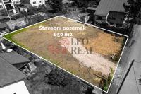 Prodej stavebního pozemku o velikosti 650 m2 - Pozemek, Dubeč (6) hranice.stextem.jpg
